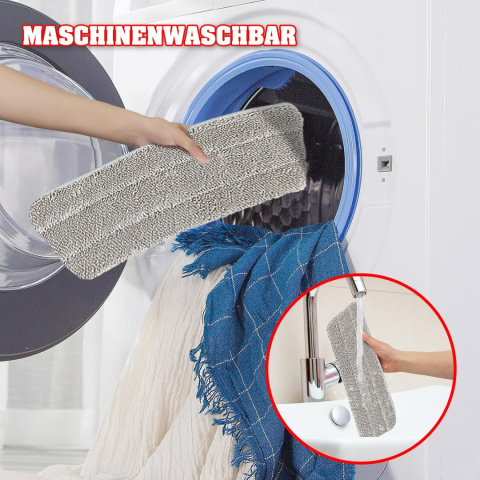 HEVOL mop z funkcją wykręcania, regulowany 130 -147 cm , 6 wkładów