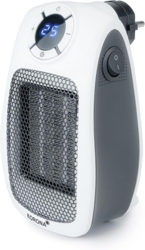 Korona 60010 Grzejnik gniazdkowy z funkcją ochrony przed mrozem, 600 W Korona 60010 Grzejnik gniazdkowy z funkcją ochrony przed mrozem, 600 W