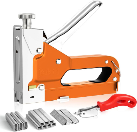 Lytool Zszywacz ręczny 3 w 1, zestaw 2000 zszywek