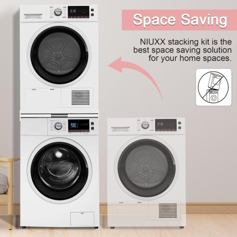 NIUXX Uniwersalny zestaw ramek łączących do pralki, rama pośredniej