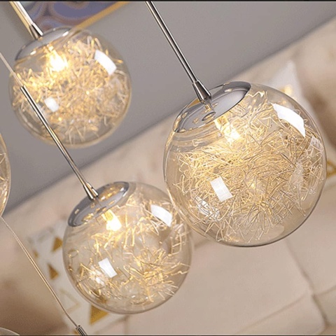 Nowoczesne Proste Spiralne żyrandol Kryształowe światło - 10 punktow