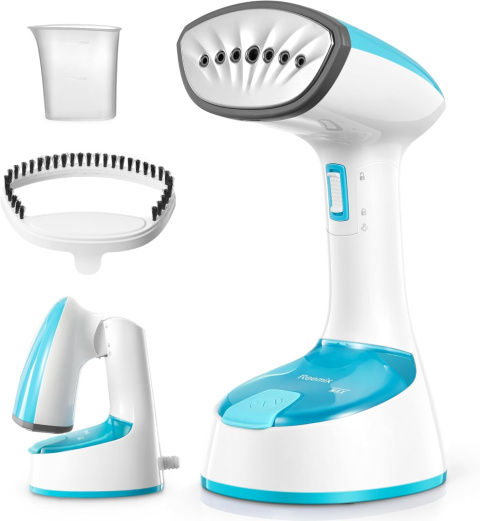 Reemix Steamer do ubrań, składany podróżny, 20 g/min Reemix Steamer do ubrań, składany podróżny, 20 g/min