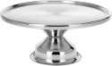 Spetebo Patera na tort ze stali nierdzewnej z nóżką – 33 cm