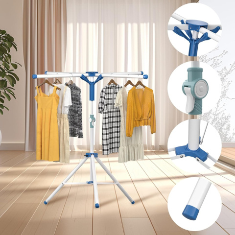 Suszarka do ubrań Wuciray – składana, rozkładana oszczędzająca miejsce