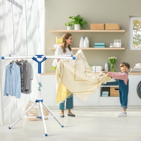 Suszarka do ubrań Wuciray – składana, rozkładana oszczędzająca miejsce