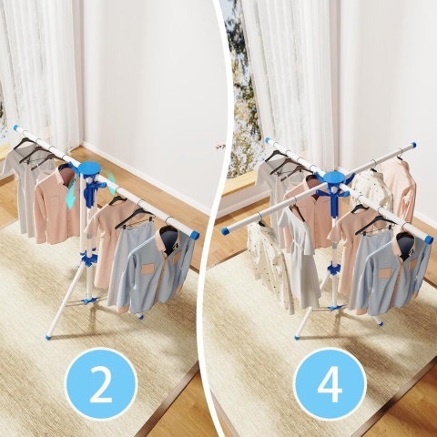 Suszarka do ubrań Wuciray – składana, rozkładana oszczędzająca miejsce