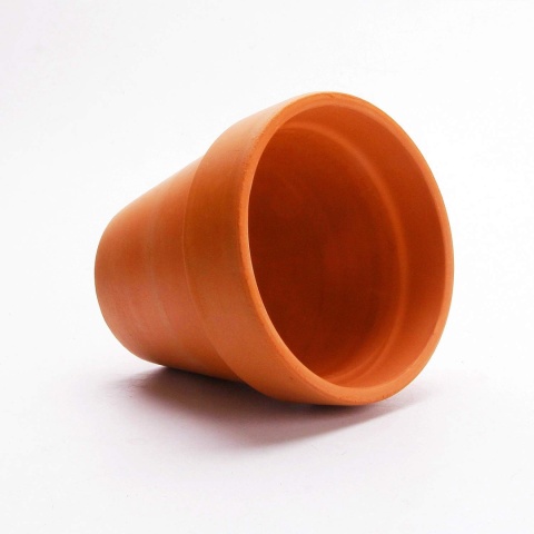 T4U Doniczki z terakoty 8 cm, opakowanie 10 sztuk