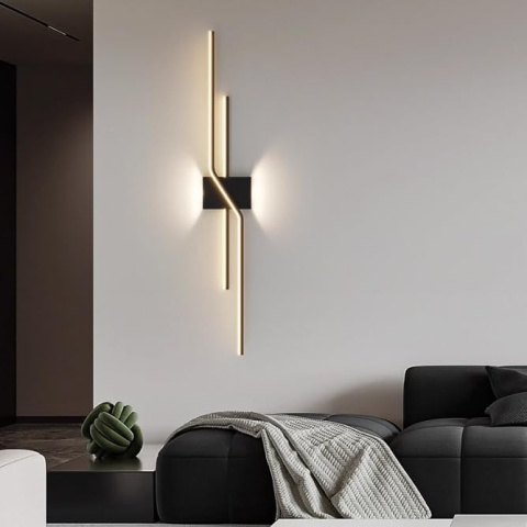 Tealight LED Kinkiet Wewnętrzny, 100CM Ściemnialny 3 Kolory 18W