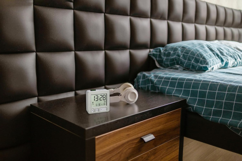 Tfa Dostmann Cyfrowy Budzik Radiowy, temperatura, alarm