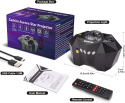Lampka projektor Cadrim Aurora Star Light, muzyka, pilot, bluetooth