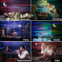 Lampka projektor Cadrim Aurora Star Light, muzyka, pilot, bluetooth