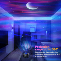 Lampka projektor Cadrim Aurora Star Light, muzyka, pilot, bluetooth