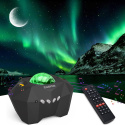 Lampka projektor Cadrim Aurora Star Light, muzyka, pilot, bluetooth