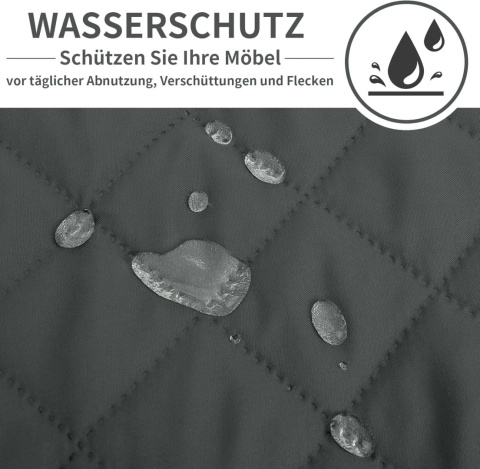 Pokrowiec na sofę 4- osobowy uniwersalny 200 x 220 cm Wiipara