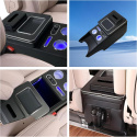 QSULNN schowek do podłokietnika LED USB do Mercedes V-Class V220 V260 QSULNN schowek do podłokietnika LED USB do Mercedes V-Class V220 V260