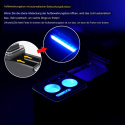 QSULNN schowek do podłokietnika LED USB do Mercedes V-Class V220 V260 QSULNN schowek do podłokietnika LED USB do Mercedes V-Class V220 V260