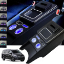 QSULNN schowek do podłokietnika LED USB do Mercedes V-Class V220 V260 QSULNN schowek do podłokietnika LED USB do Mercedes V-Class V220 V260