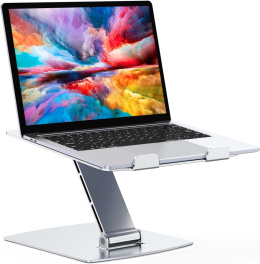 Glangeh Przenośny stojak na laptopa, składany uchwyt na PC, ergonomiczny
