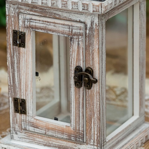 JHY DESIGN Dekoracyjne Latarnie na Świece, 25 cm