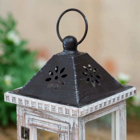JHY DESIGN Dekoracyjne Latarnie na Świece, 25 cm