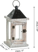 JHY DESIGN Dekoracyjne Latarnie na Świece, 25 cm