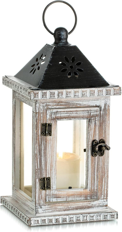 JHY DESIGN Dekoracyjne Latarnie na Świece, 25 cm