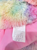 KANKAEU Rainbow Blanket, puszysty koc 160×200 cm