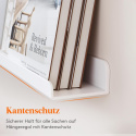 Lifewit Książka z obrazkami, regał wiszący, 6 sztuk, 61 cm, akrylowy Lifewit Książka z obrazkami, regał wiszący, 6 sztuk, 61 cm, akrylowy