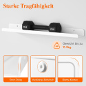 Lifewit Książka z obrazkami, regał wiszący, 6 sztuk, 61 cm, akrylowy Lifewit Książka z obrazkami, regał wiszący, 6 sztuk, 61 cm, akrylowy
