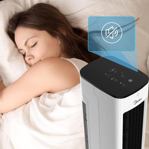 Midea Klimatyzator Przenośny, funkcja oczyszczania powietrza 85 cm Midea Klimatyzator Przenośny, funkcja oczyszczania powietrza 85 cm