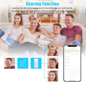 Monitor temperatury WiFi, inteligentny czujnik powiadomieniami, Alexa