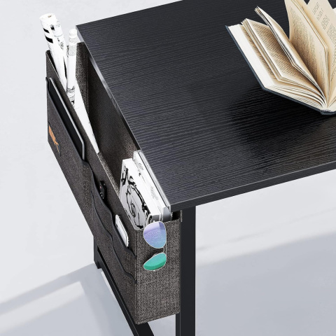 ODK 80 × 40 × 73 cm biurko komputerowe z uchwytem na słuchawki i torbą