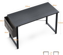 ODK biurko komputerowe z uchwytem na słuchawki i torbą 100 × 48 × 74 cm ODK biurko komputerowe z uchwytem na słuchawki i torbą 100 × 48 × 74 cm