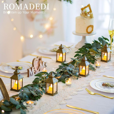 Romadedi 10-częściowy zestaw mini latarni LED ,kompletny z bateriami Romadedi 10-częściowy zestaw mini latarni LED ,kompletny z bateriami