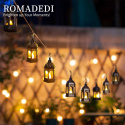Romadedi 10-częściowy zestaw mini latarni LED ,kompletny z bateriami Romadedi 10-częściowy zestaw mini latarni LED ,kompletny z bateriami