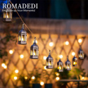 Romadedi 10-częściowy zestaw mini latarni LED ,kompletny z bateriami Romadedi 10-częściowy zestaw mini latarni LED ,kompletny z bateriami