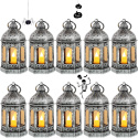 Romadedi 10-częściowy zestaw mini latarni LED ,kompletny z bateriami Romadedi 10-częściowy zestaw mini latarni LED ,kompletny z bateriami