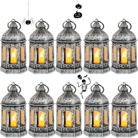 Romadedi 10-częściowy zestaw mini latarni LED ,kompletny z bateriami Romadedi 10-częściowy zestaw mini latarni LED ,kompletny z bateriami