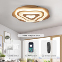 SUCIKORIO Lampa sufitowa LED do salonu z pilotem i aplikacją