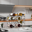 Stojak na wino Urban Deco Countertop na 14 butelek Stojak na wino Urban Deco Countertop na 14 butelek