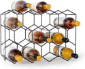 Stojak na wino Urban Deco Countertop na 14 butelek Stojak na wino Urban Deco Countertop na 14 butelek