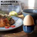 TELANKS Porcelanowy kieliszek do jajek, zestaw 4 sztuk TELANKS Porcelanowy kieliszek do jajek, zestaw 4 sztuk