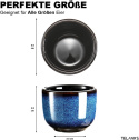 TELANKS Porcelanowy kieliszek do jajek, zestaw 4 sztuk TELANKS Porcelanowy kieliszek do jajek, zestaw 4 sztuk