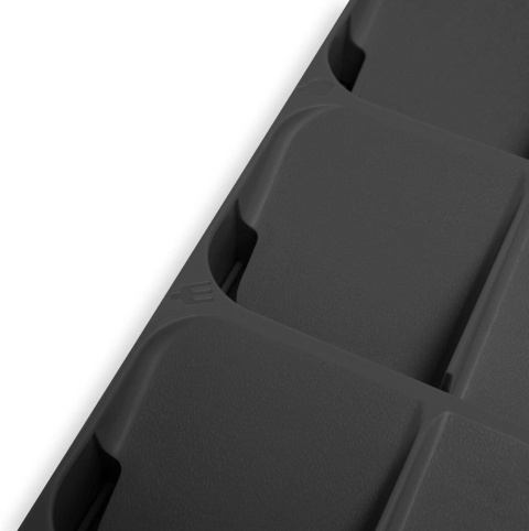 BOAA Fresh Organizer na sztućce z dziewięcioma przegródkami (antracyt)