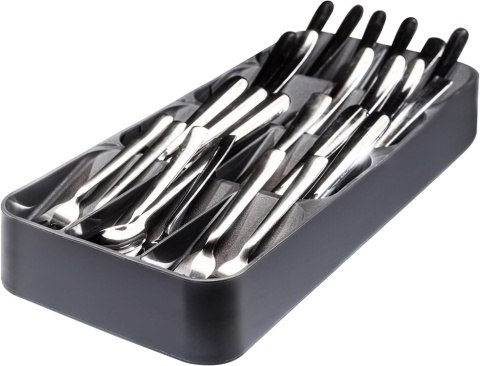 BOAA Fresh Organizer na sztućce z dziewięcioma przegródkami (antracyt)