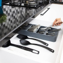 BOAA Fresh Organizer na sztućce z dziewięcioma przegródkami (antracyt)