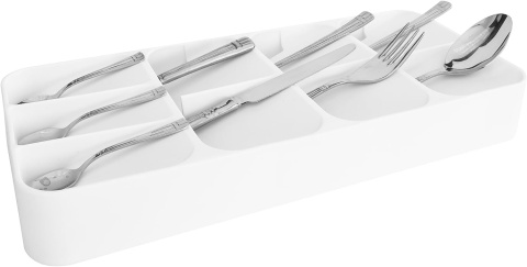 BOAA Fresh Organizer na sztućce z dziewięcioma przegródkami (bialy)