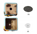 Gaplarate ceramiczna doniczna na nogach, recznie malowana 10 cm Gaplarate ceramiczna doniczna na nogach, recznie malowana 10 cm