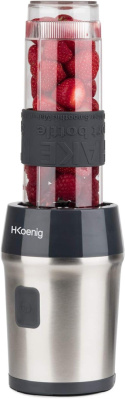 H.Koenig Smoothie SMOO9 blender 570 ml – stal szlachetna – 2 butelki