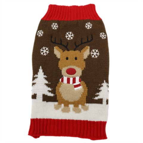 Sweter dla psa z reniferem Rozmiar XS Sweter dla psa z reniferem Rozmiar XS